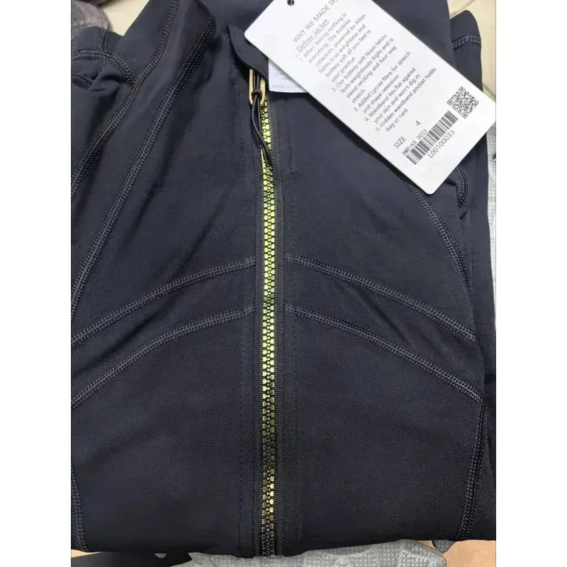 Pilates Yoga Jacket - Women Define Hip Length Running Jacket