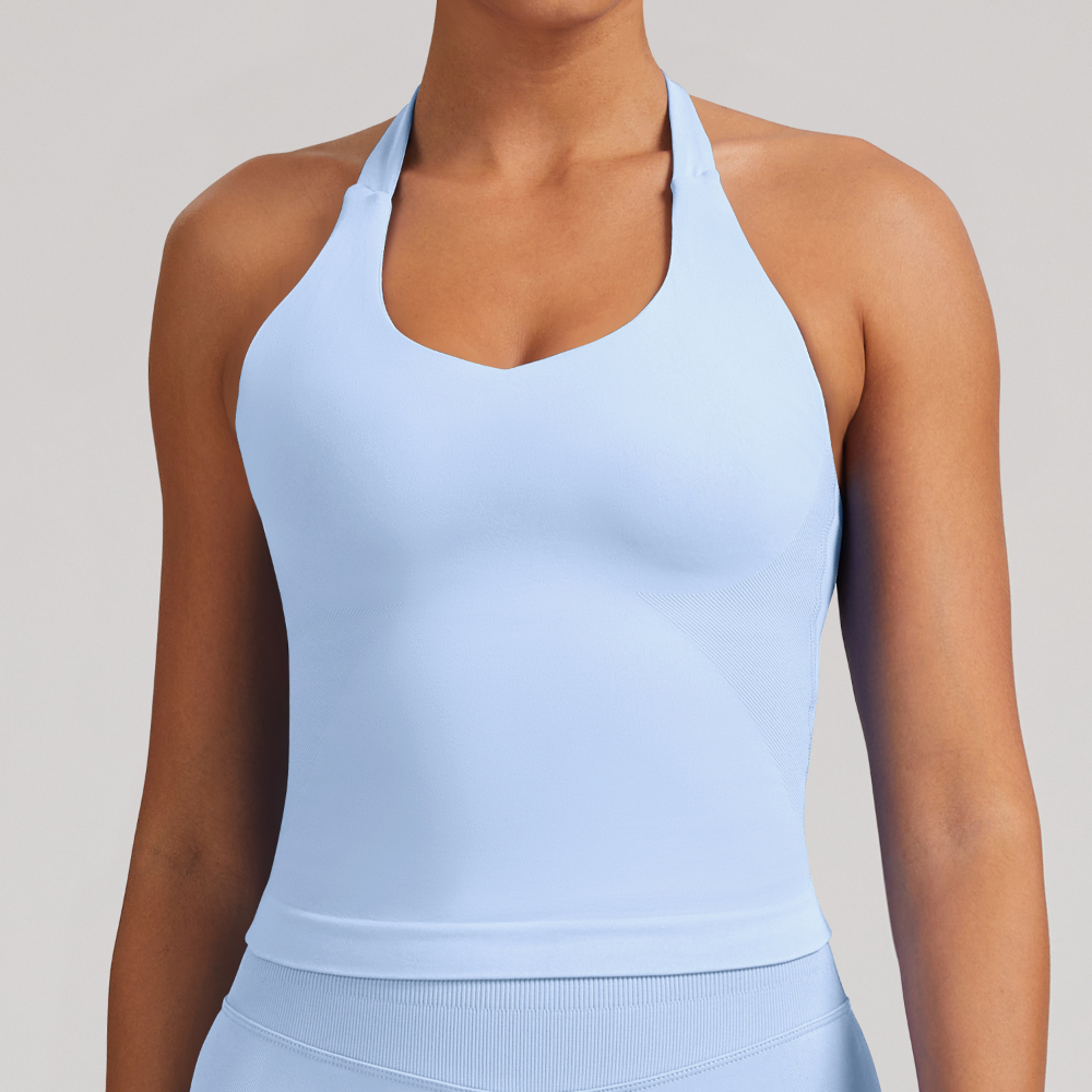 Pilates Yoga Jacket - Women's Yoga Vest Seamless Top Shockproof