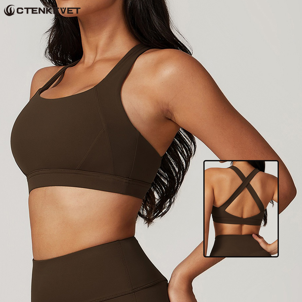 Pilates Yoga Jacket - New Summer Women's Shockproof Sport Bra