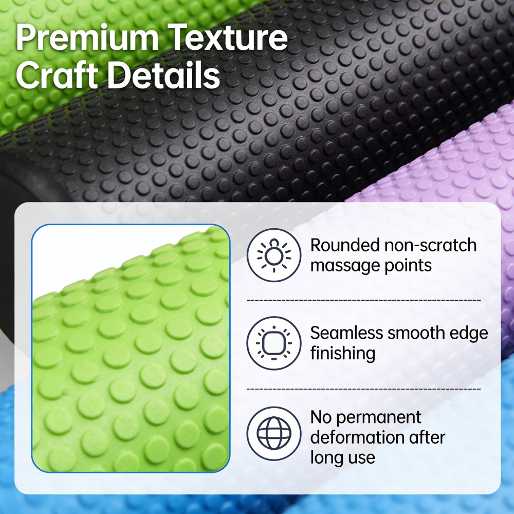 Yoga Roller Round EVA Foam Cyl - огляд і ціна Pilates Yoga Roller