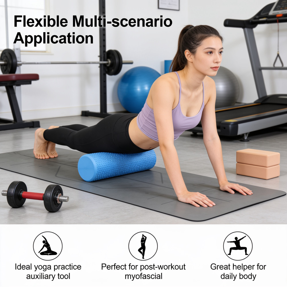 Yoga Roller Round EVA Foam Cyl - огляд і ціна Pilates Yoga Roller
