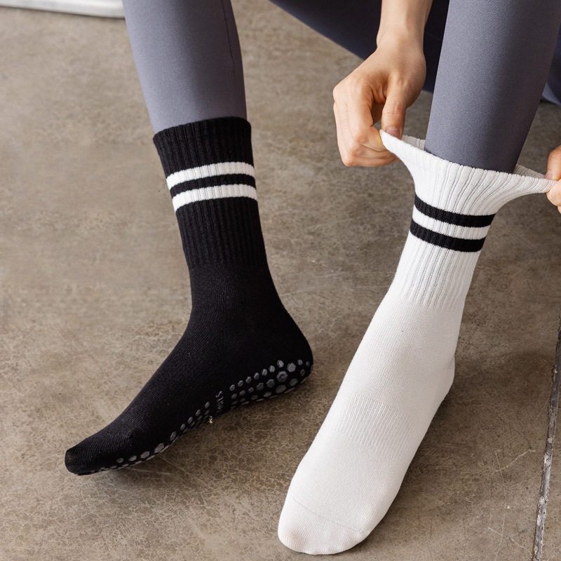 Women Non Slip Yoga Socks, Gri - огляд і ціна Medias Para Pilates Y Yoga