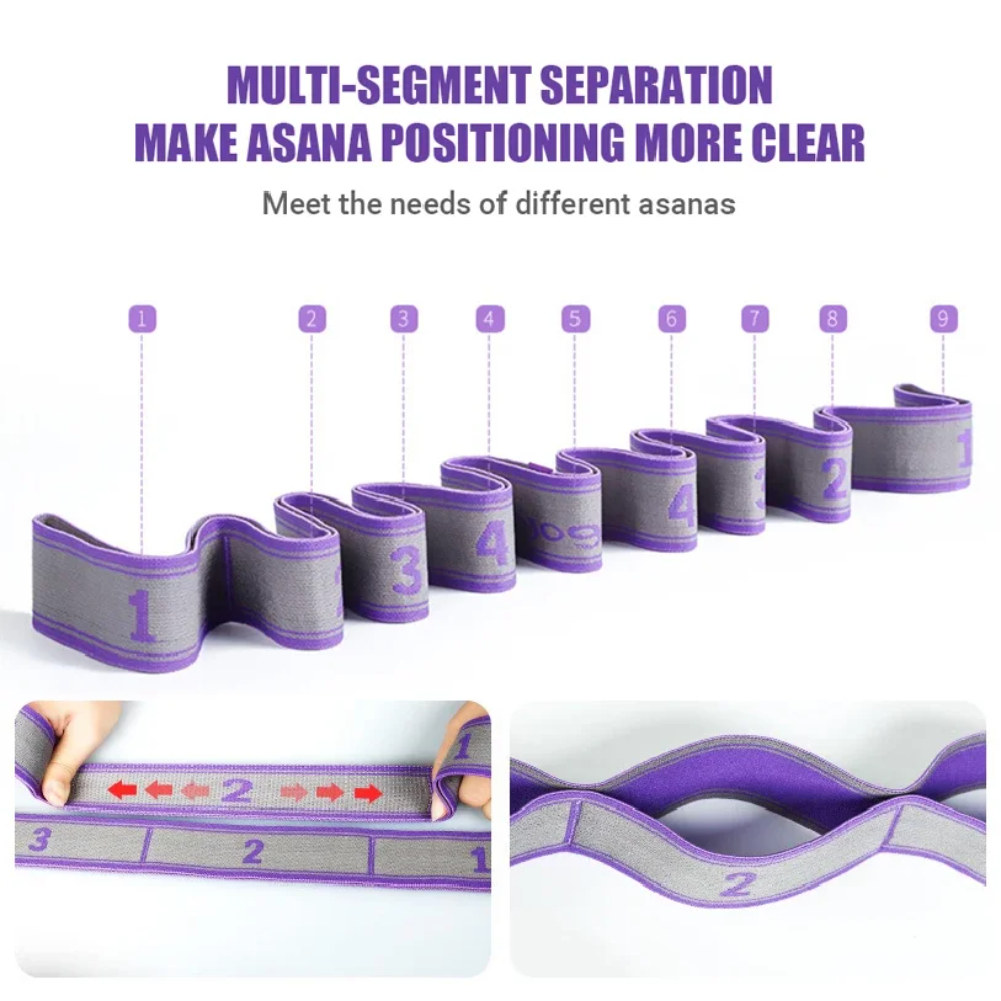 Multi-Section Elastic Yoga Res - огляд і ціна Pilates Yoga Core