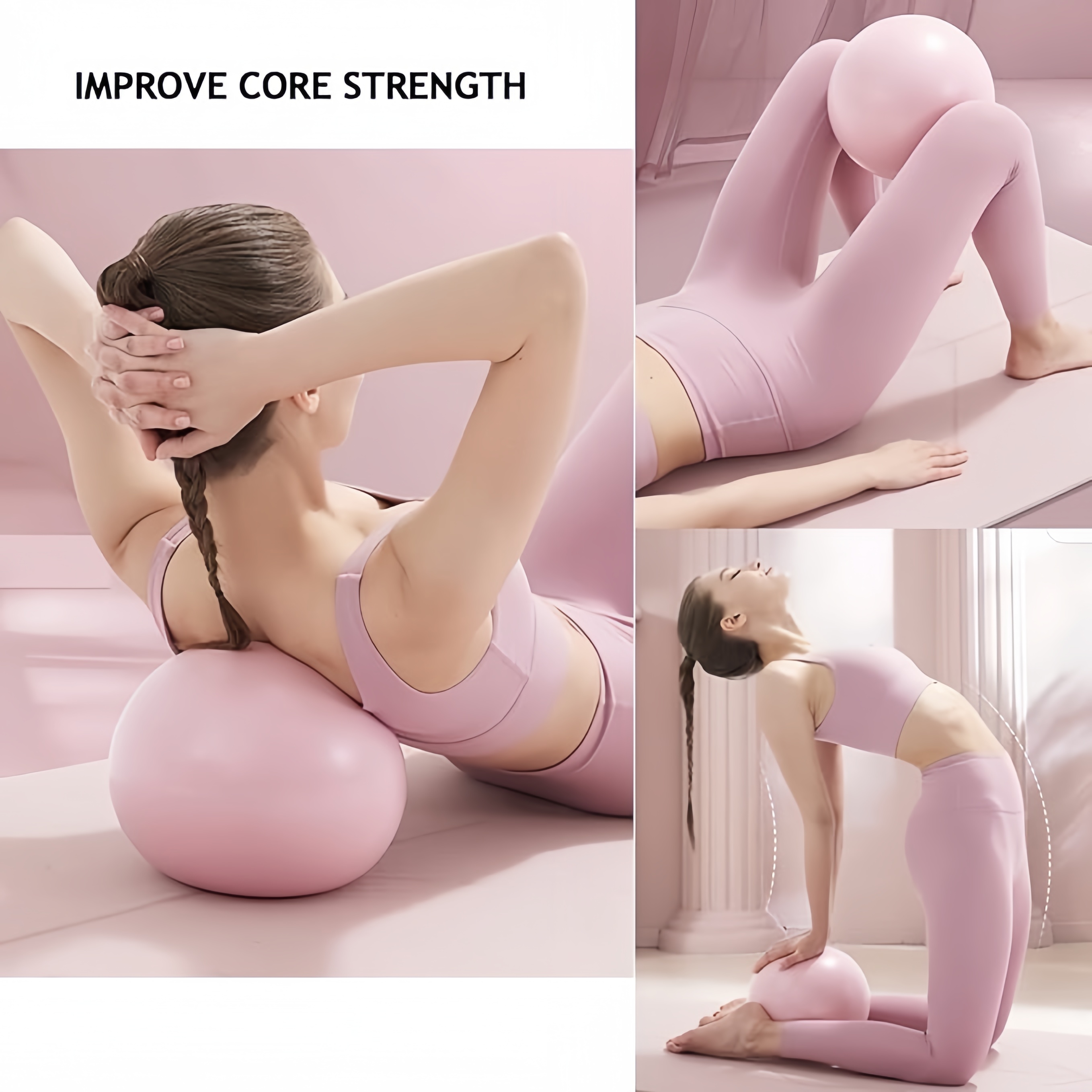 10-Piece Pilates Loops Yoga Ki - огляд і ціна Pilates Yoga Roller