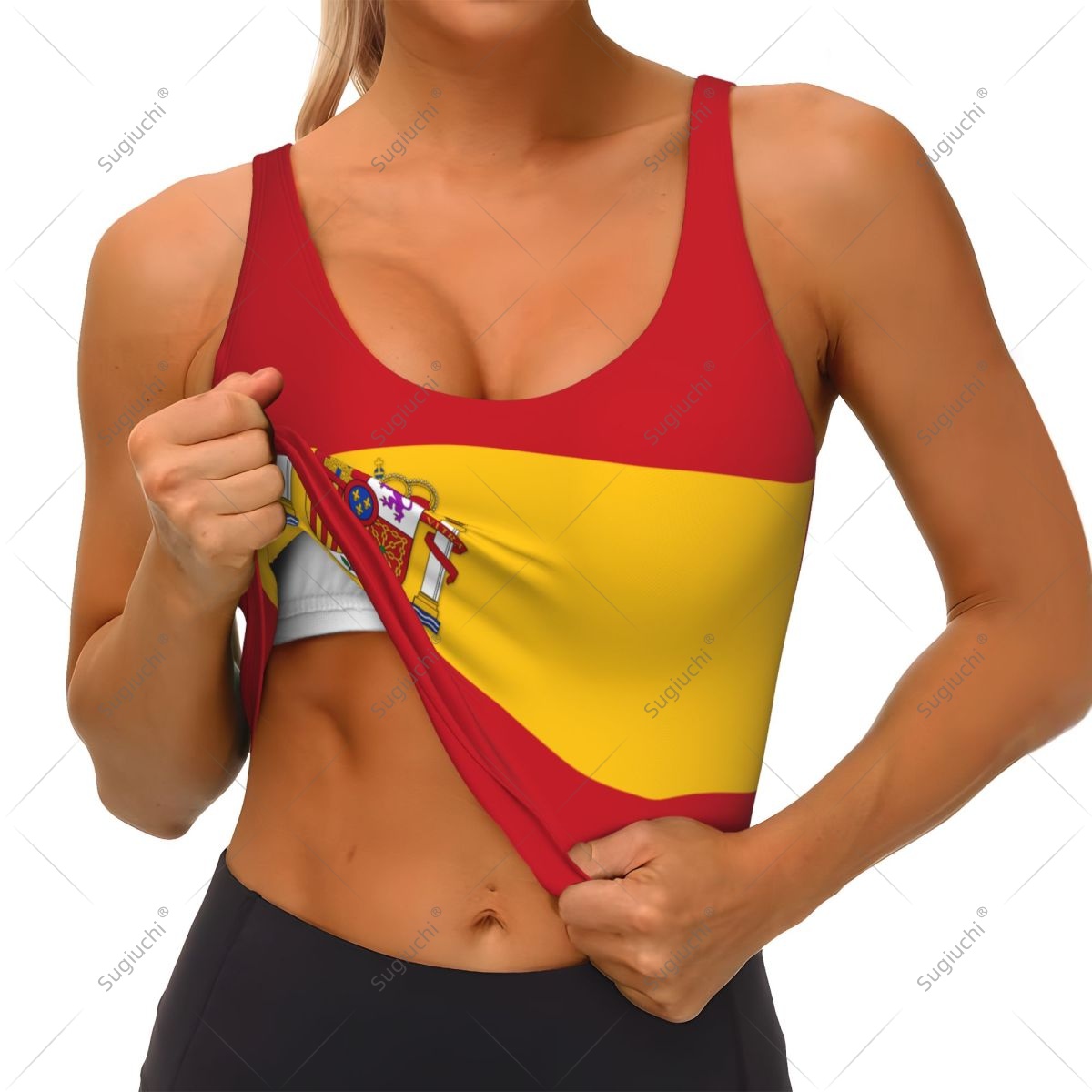 Spain Flag Women Girl Activiti - огляд і ціна Pilates Yoga Jacket