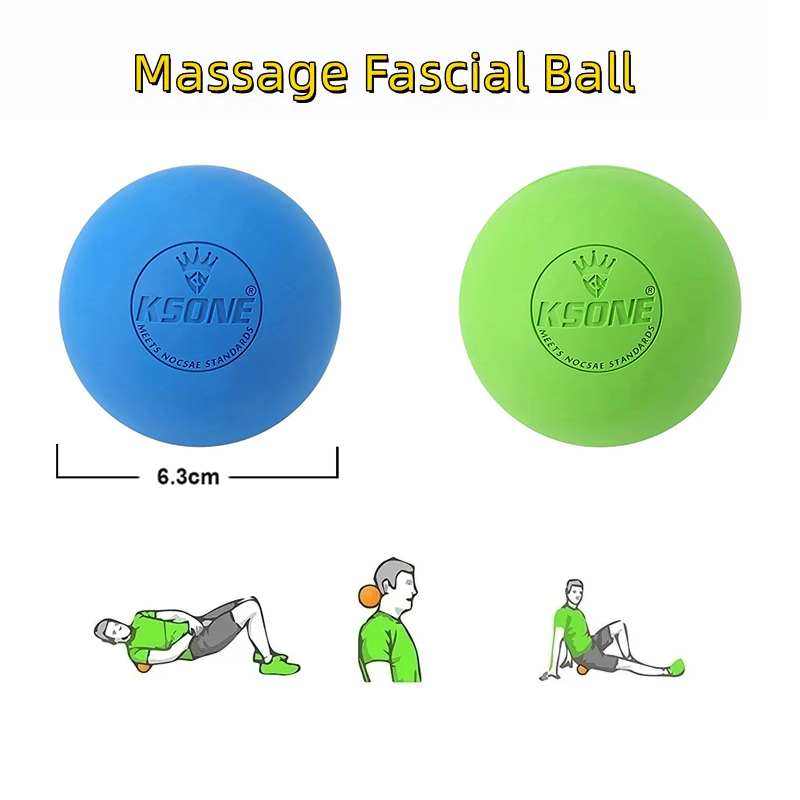 Rubber Fascia Massage Ball Yog - огляд і ціна Pilates Yoga Ball