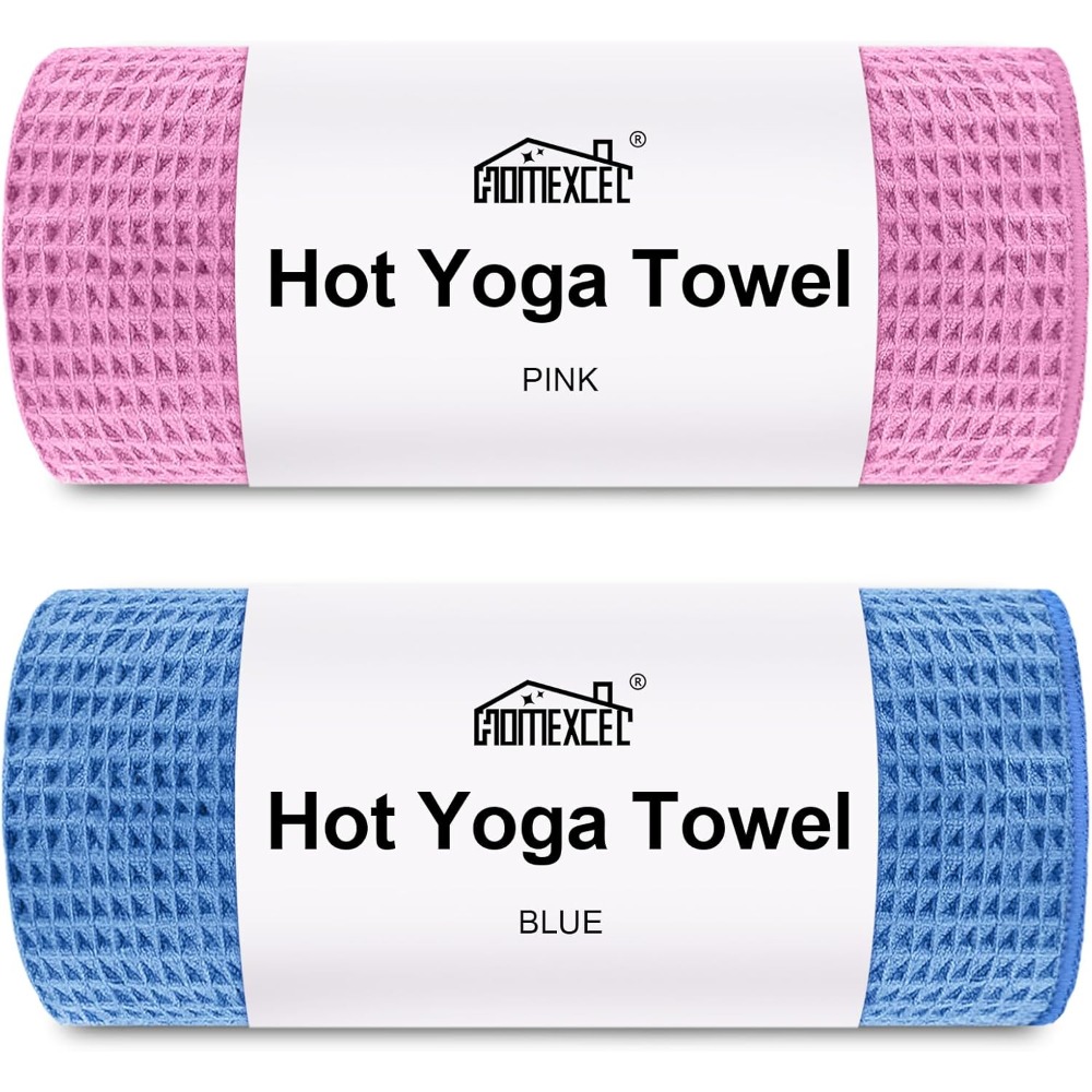 Hot Yoga Towels 2 Pack, (26.5
